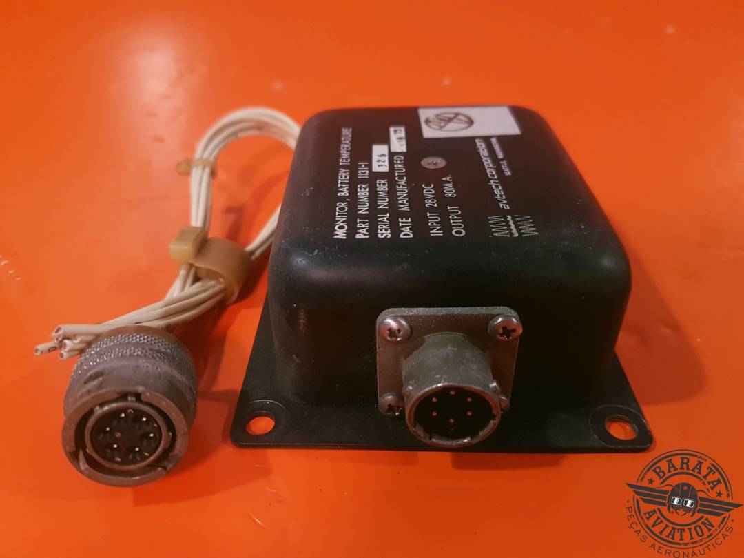 1131-1 AVTECH MONITOR BATTERY TEMPERATURE 