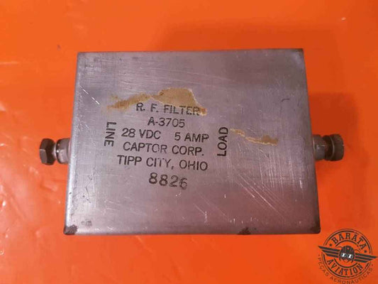 A-3705 CESSNA R.F. FILTER  28 VDC/5 AMPS