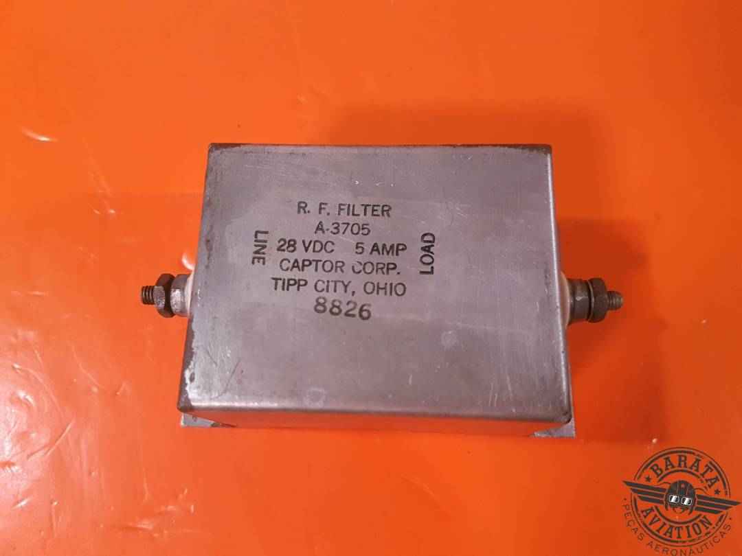 A-3705 CAPTOR R.F. FILTER  28 VDC/5 AMPS