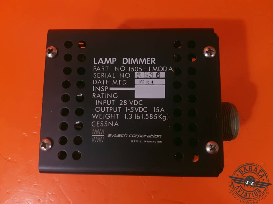 1505-1 CESSNA/AVTECH LAMP DIMMER 