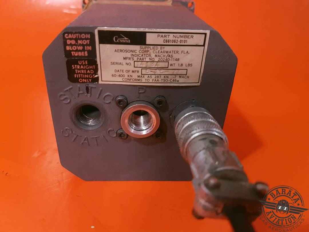 C661062-0101 MACH  INDICATOR 60-400 KN