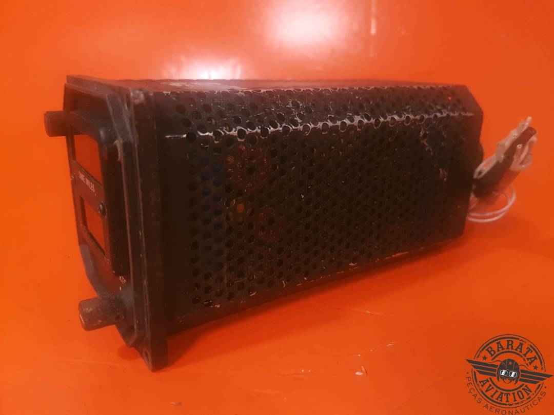 COLLINS 339F-12 DME INDICATOR 28VDC  W/ CONNECTOR AND WIRING P/N 622-1234-012