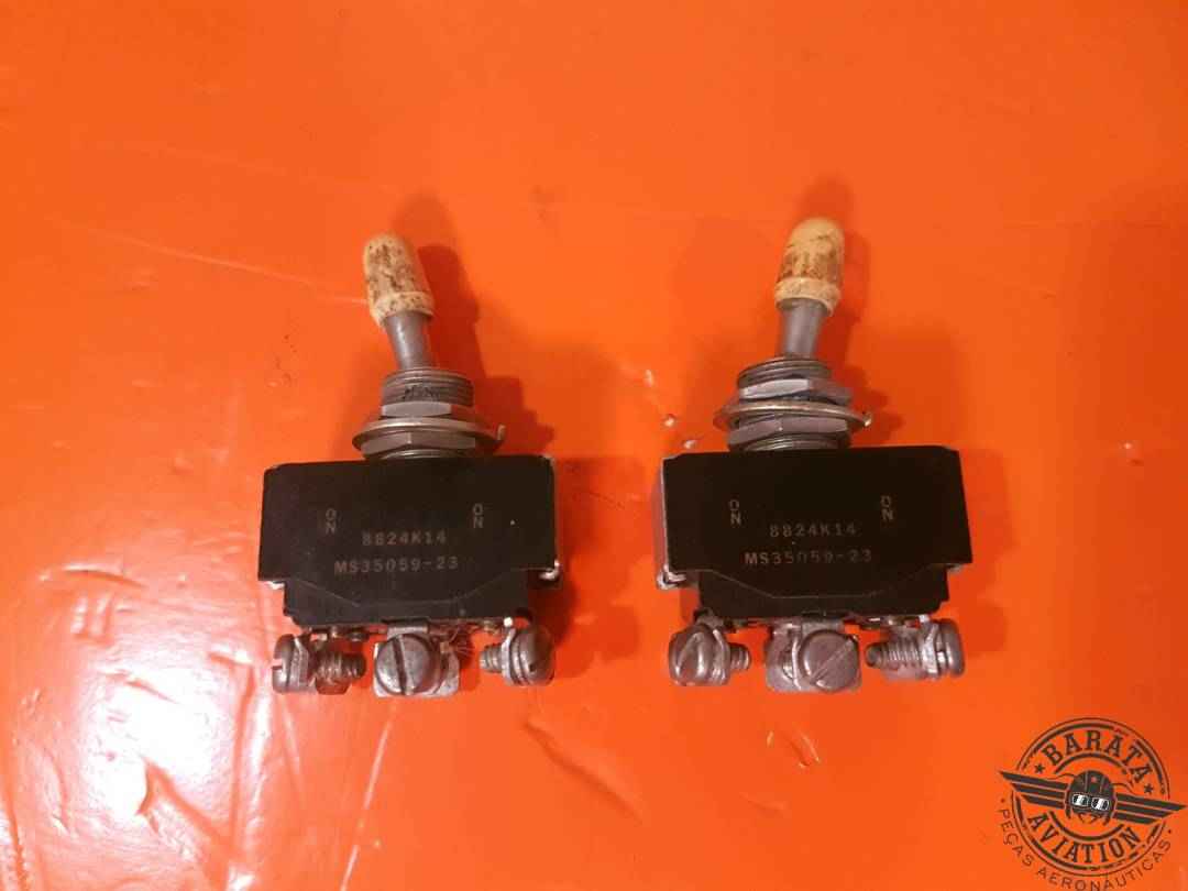MS35059-23  CH KIT OF 2 SWITCHS ON/OFF  2 POSITIONS
