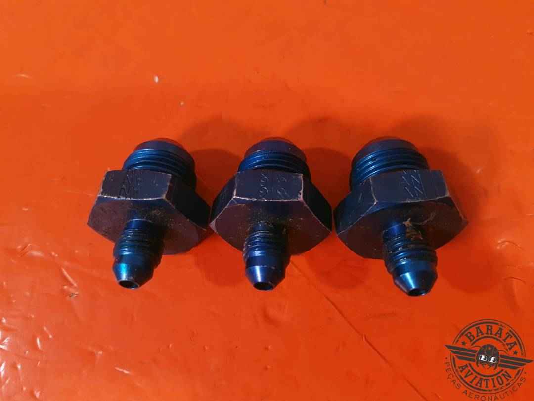 AN-919 Kit of 3 Steel Nipple / Union Tube Reducer Fitting