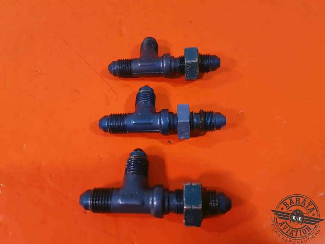 An804 Sizes AN804 Kit of 3 Tee Flared Tube Assy – Barata Aviation Parts