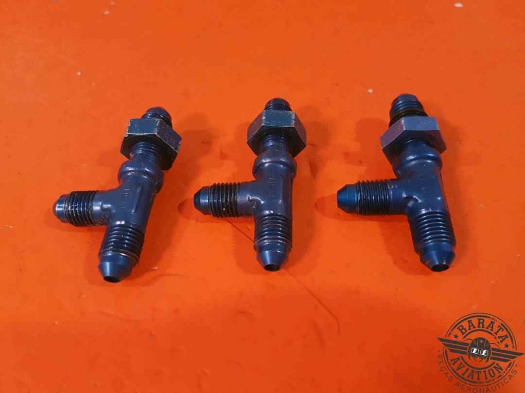 AN804 Kit of 3 Tee Flared Tube Assy – Barata Aviation Parts