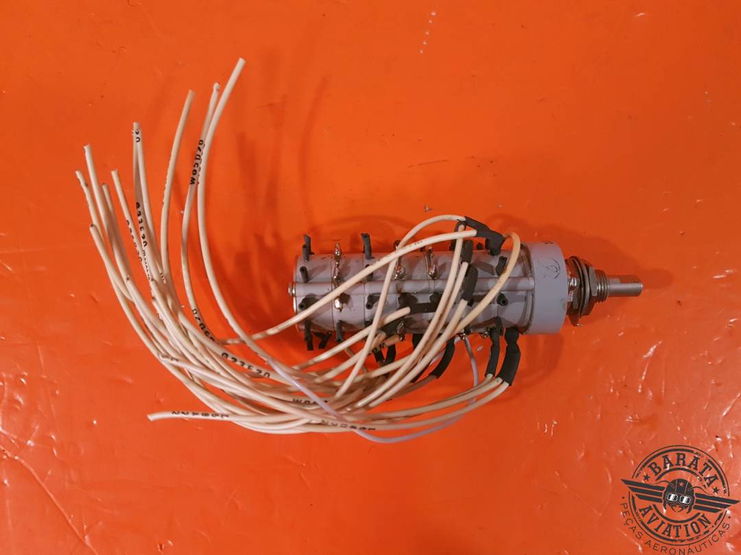 1900-7A10C JANCO ROTARY SWITCH  28 VDC