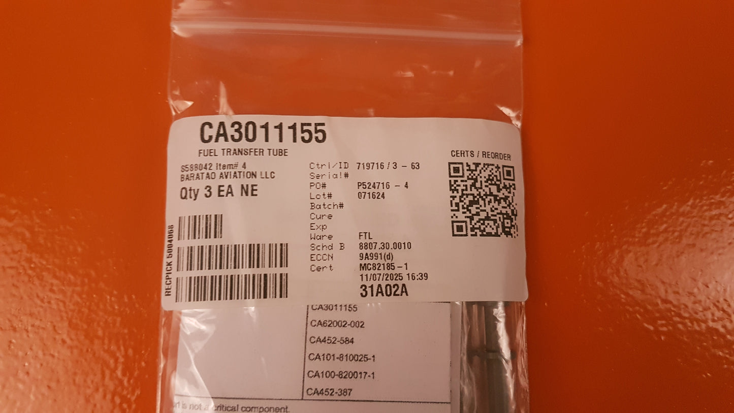 CA3011155 McFarlane Fuel Transfer Tube