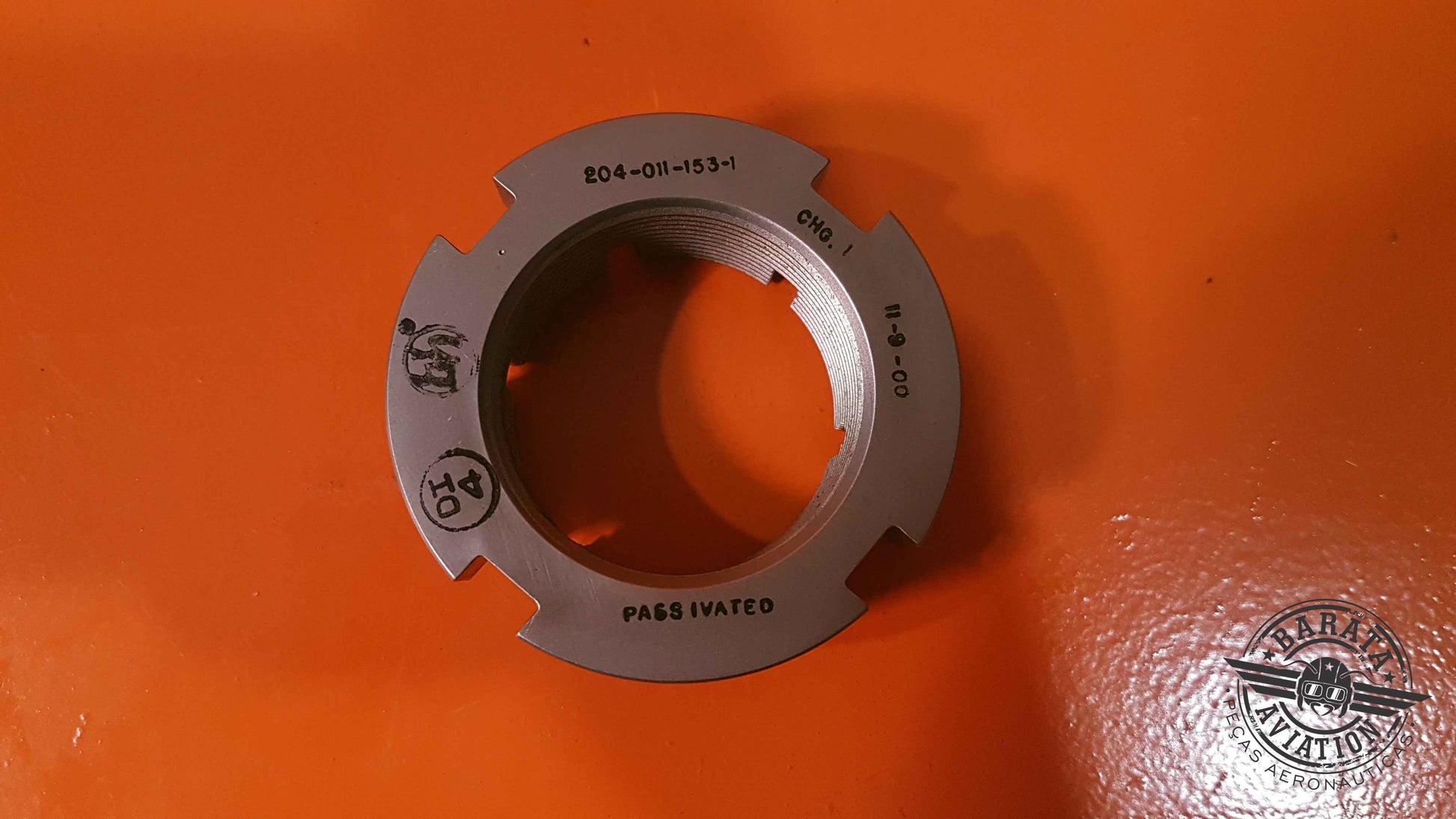 204-011-153-1 Bell helicopter Round Plain Nut