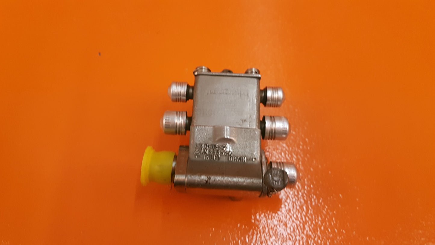 1-180-115-02 Bell Helicopter Fuel Flow Divider Valve