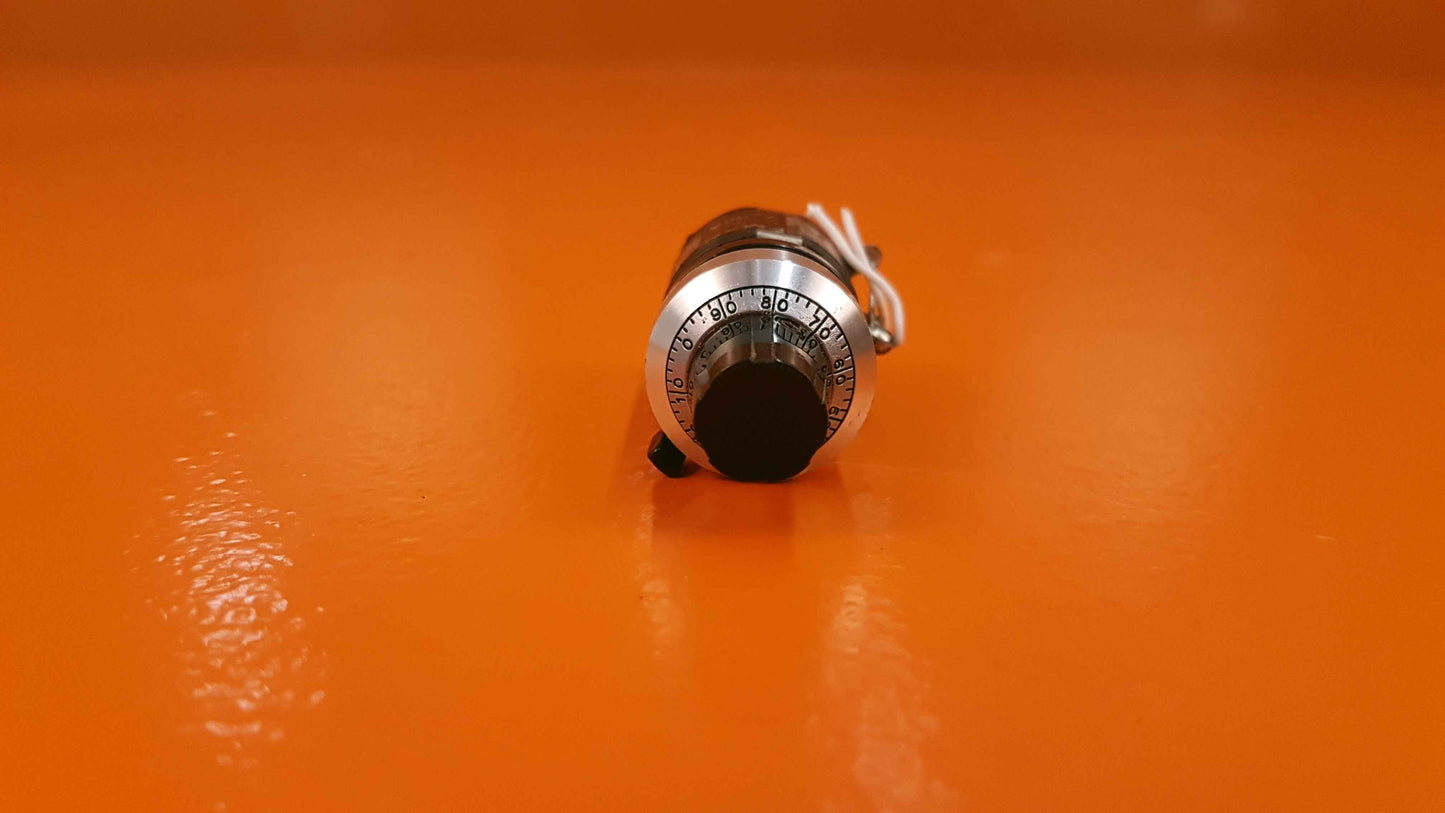 7286A Beckman Helical Potentiometer and Duodial Assy