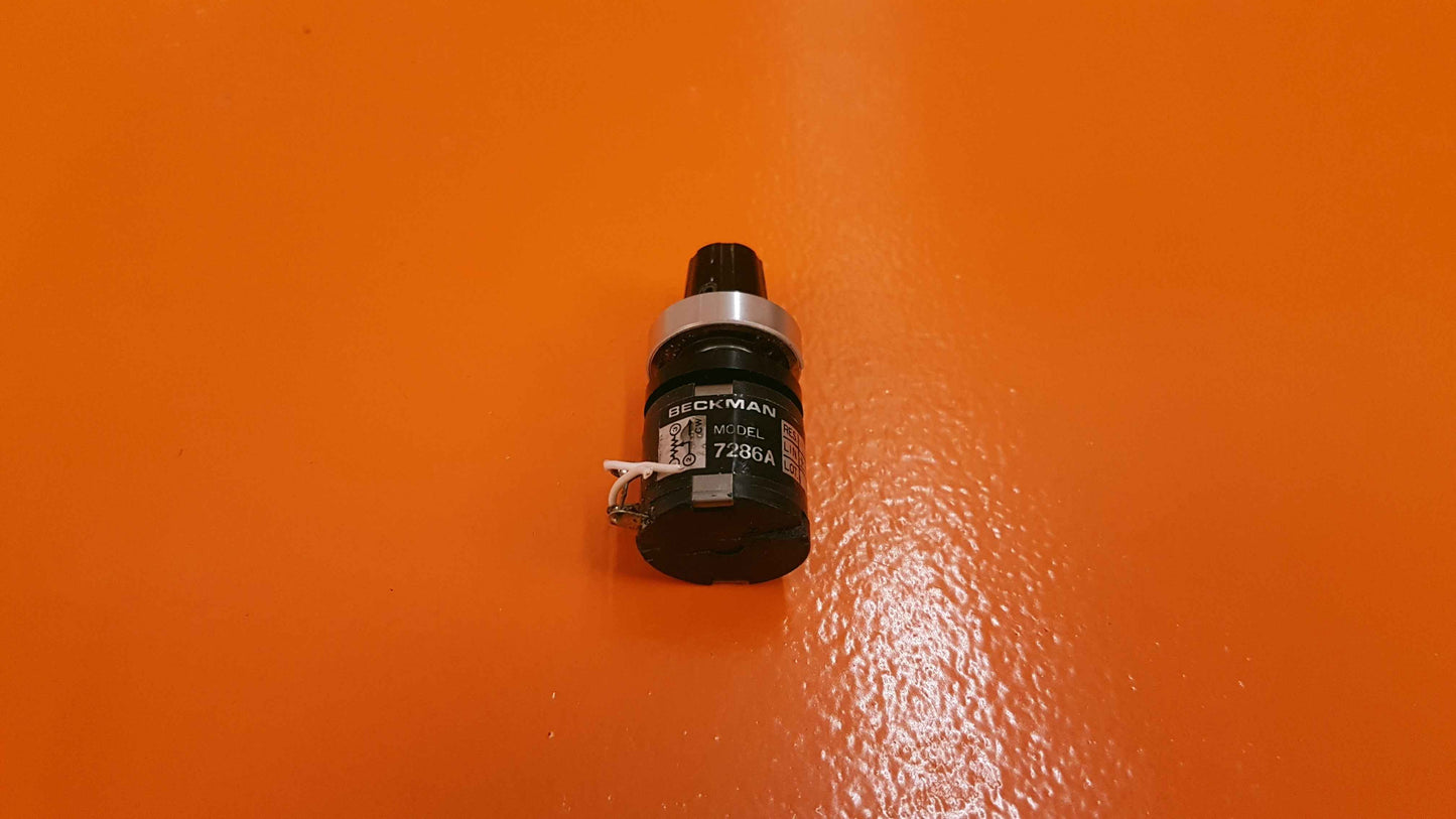 7286A Beckman Helical Potentiometer and Duodial Assy