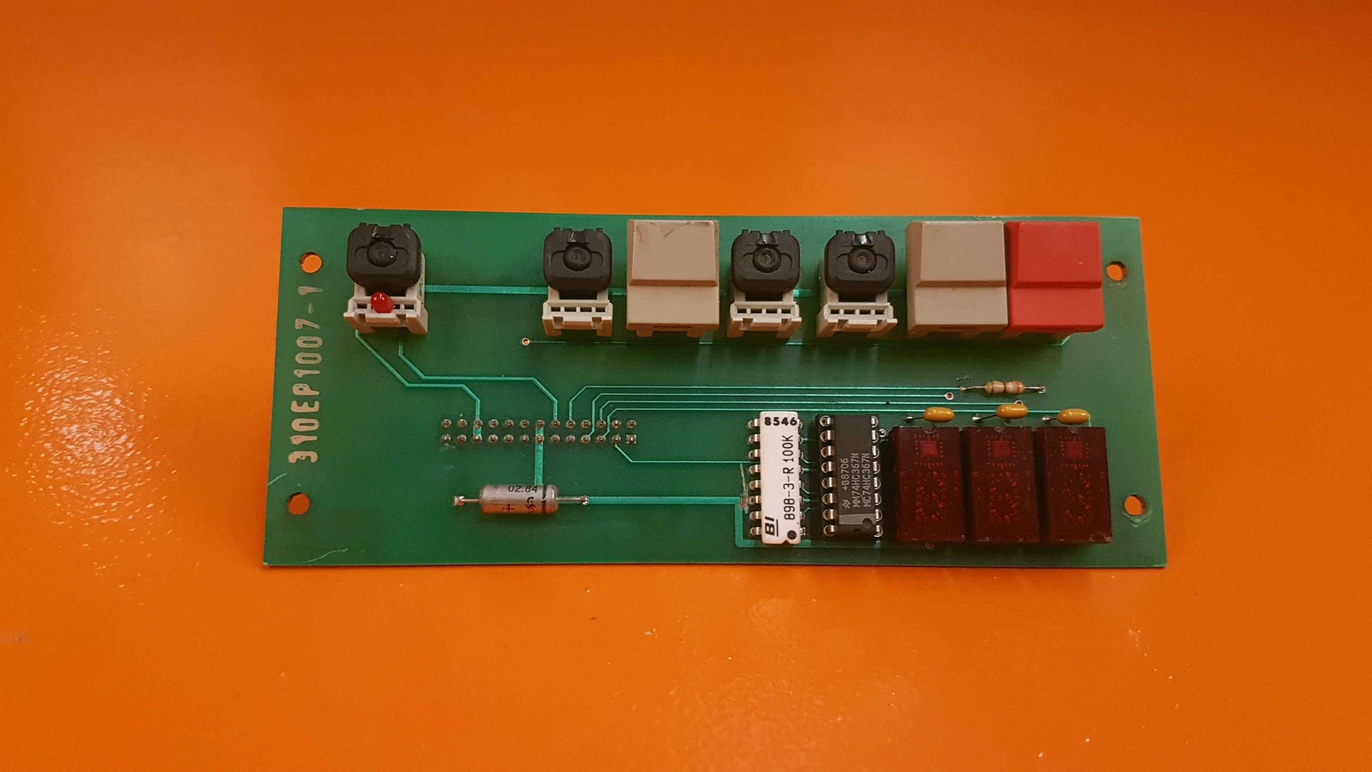 310EP1007-1 Avionics Control Panel Board