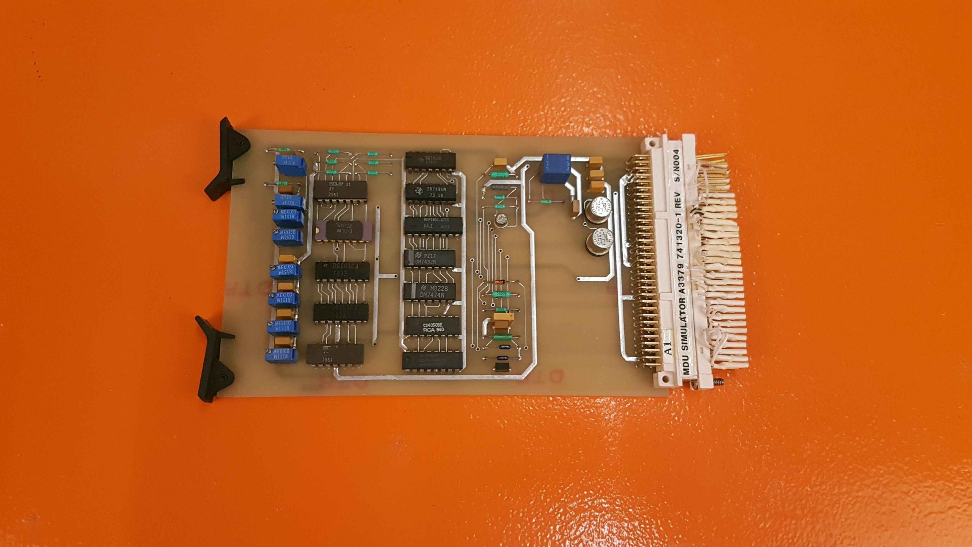 741320-1 Northrop Grumman Mission Display Unit (MDU) Simulator Test Board