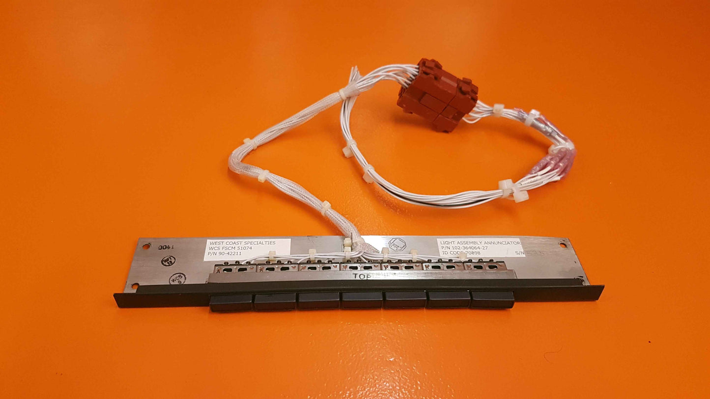 90-42211 West Coast Spec. Annunciator Light Assy