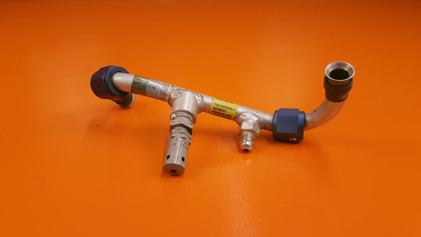 102-555040-7 Beechcraft A/C High Pressure Manifold