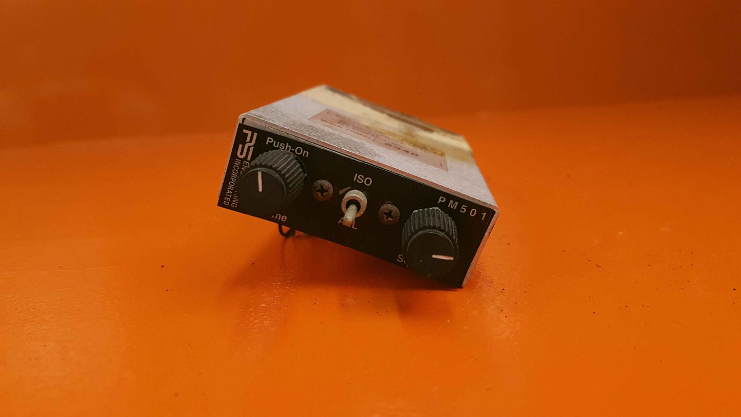 PM501 PS Engineering Panel Mounted Four channel Intercom