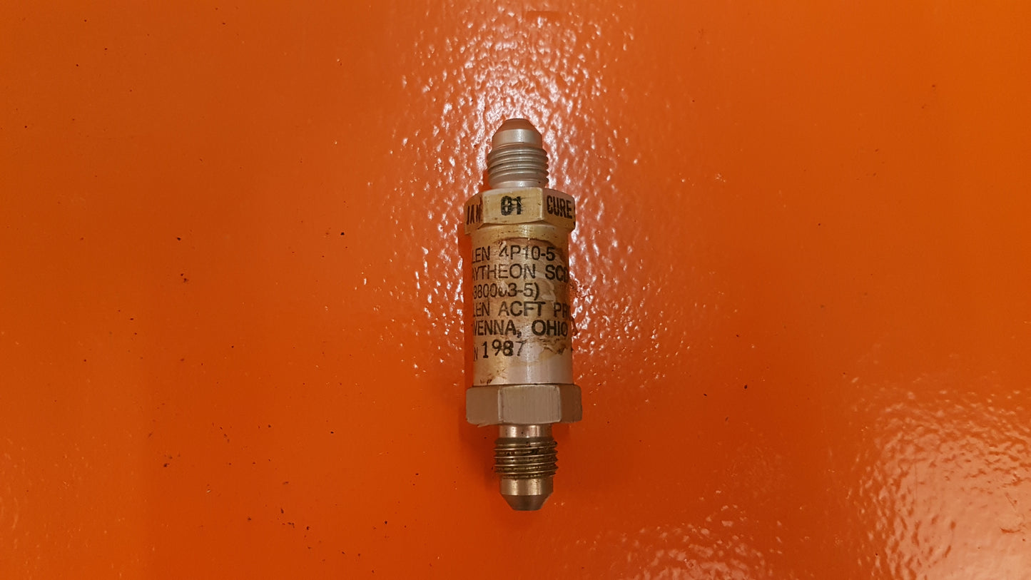 60-380003-5 Allen 4P10-5 Fuel System Relief Valve