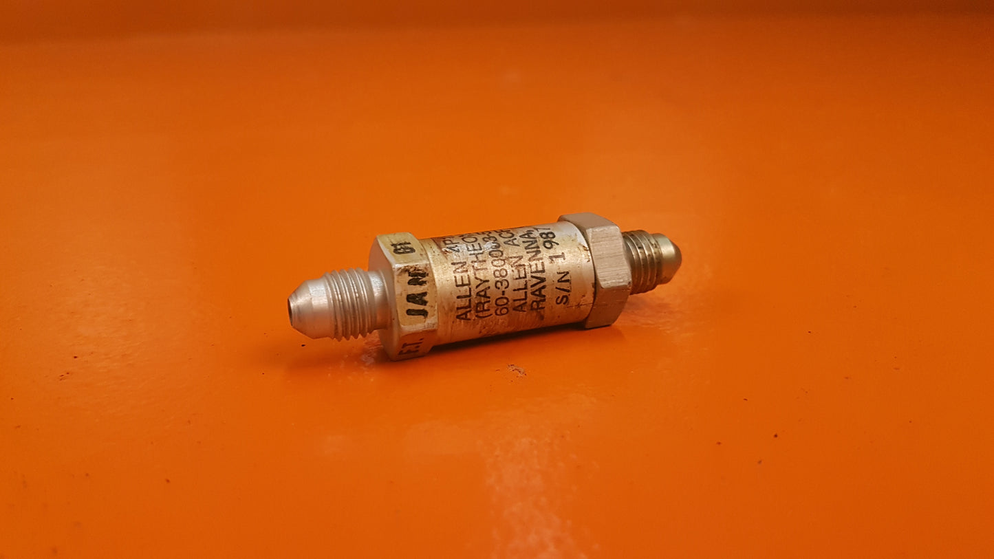 60-380003-5 Allen 4P10-5 Fuel System Relief Valve