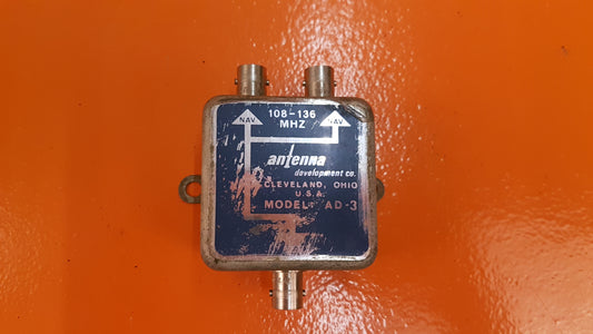 AD-3 Antenna Development NAV/COMM Antenna Coupler Diplexer