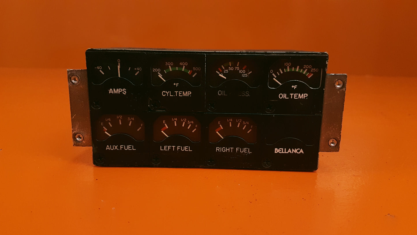 1U443-001 Edo-Aire 169BC Engine Instrument Cluster Assy
