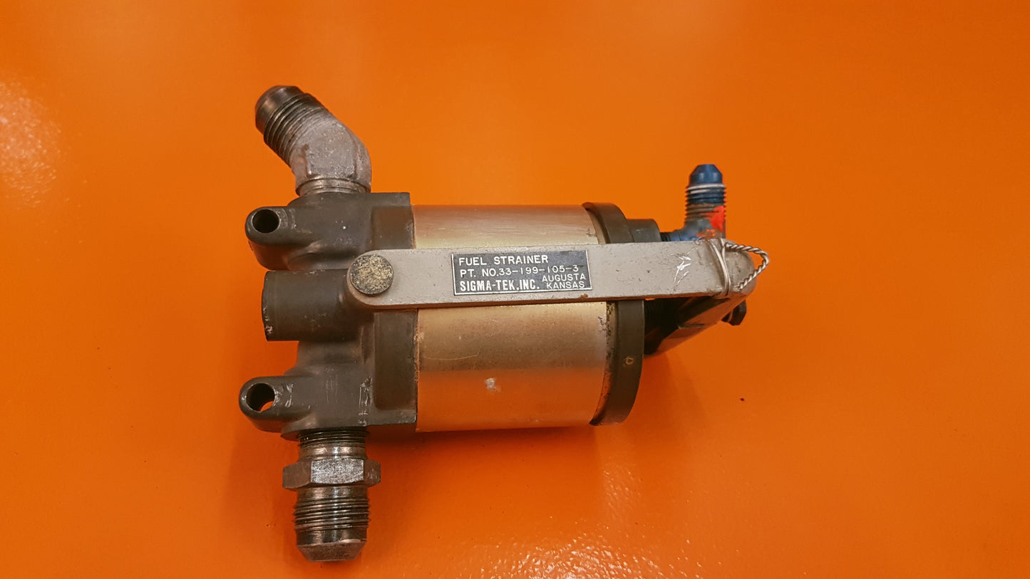 33-199-105-3 Sigma-Tek Fuel Strainer Assy