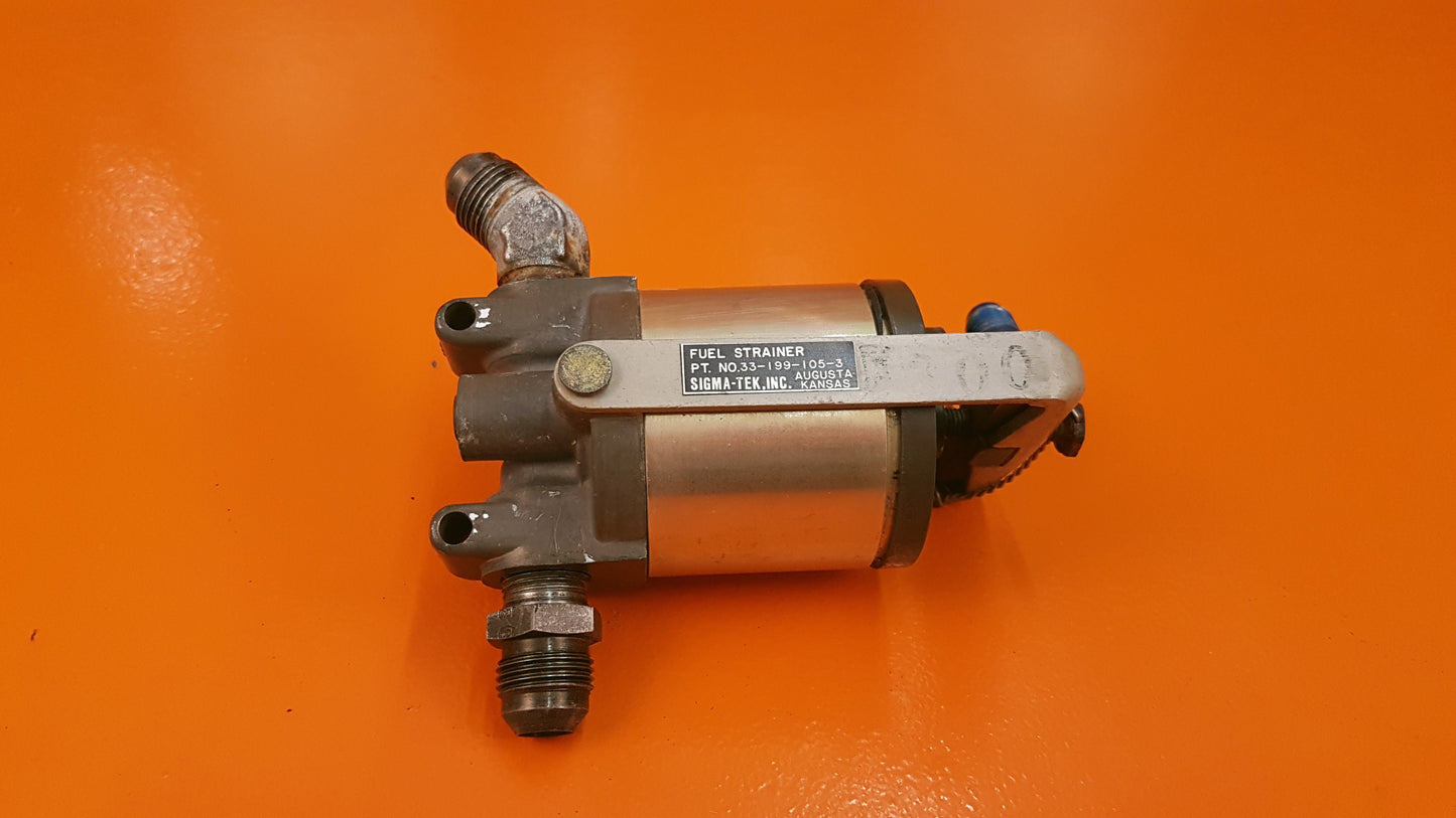 33-199-105-3 Sigma-Tek Fuel Strainer Assy