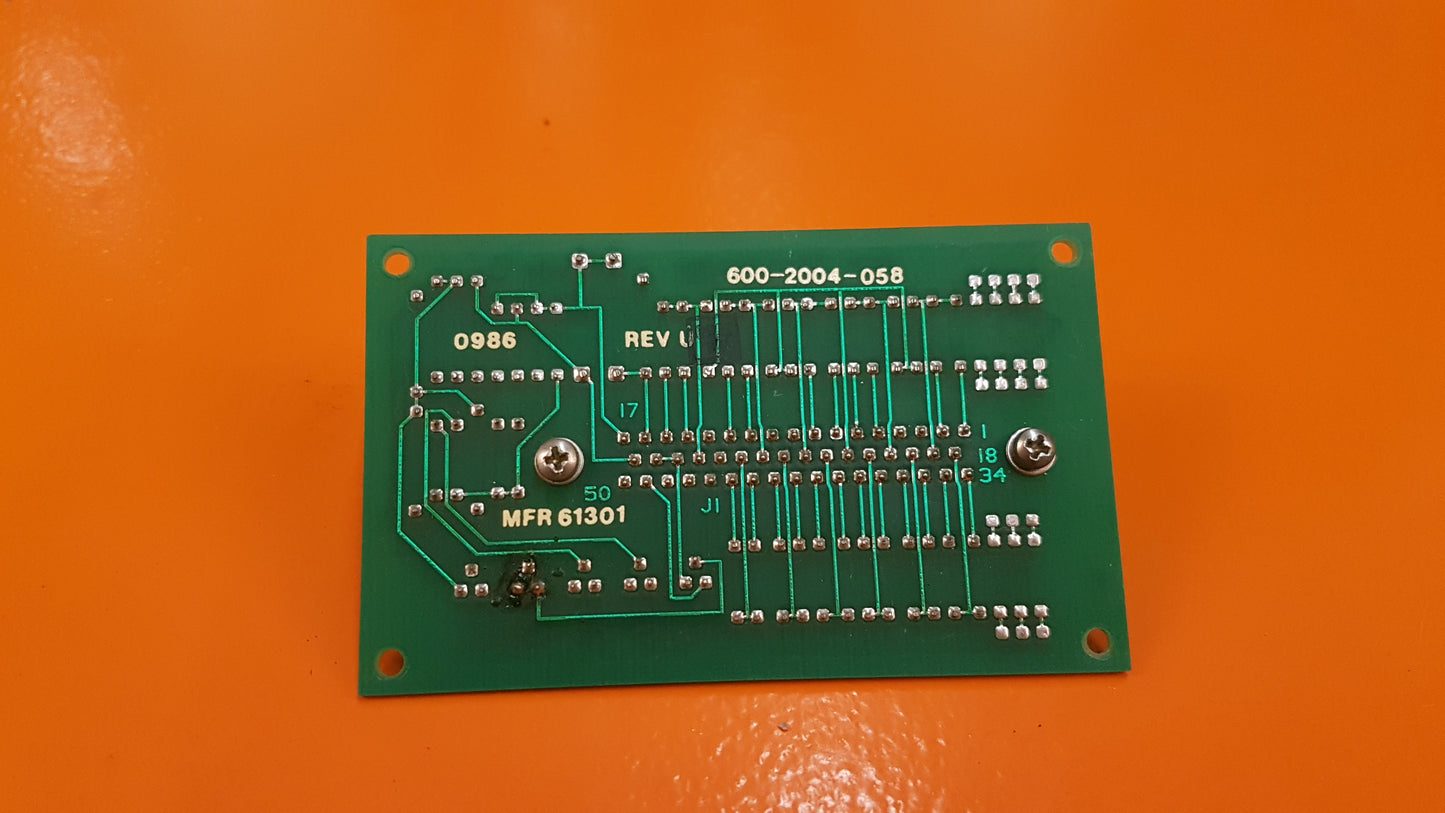 601-2479-002 Parallel Interface Board Assy