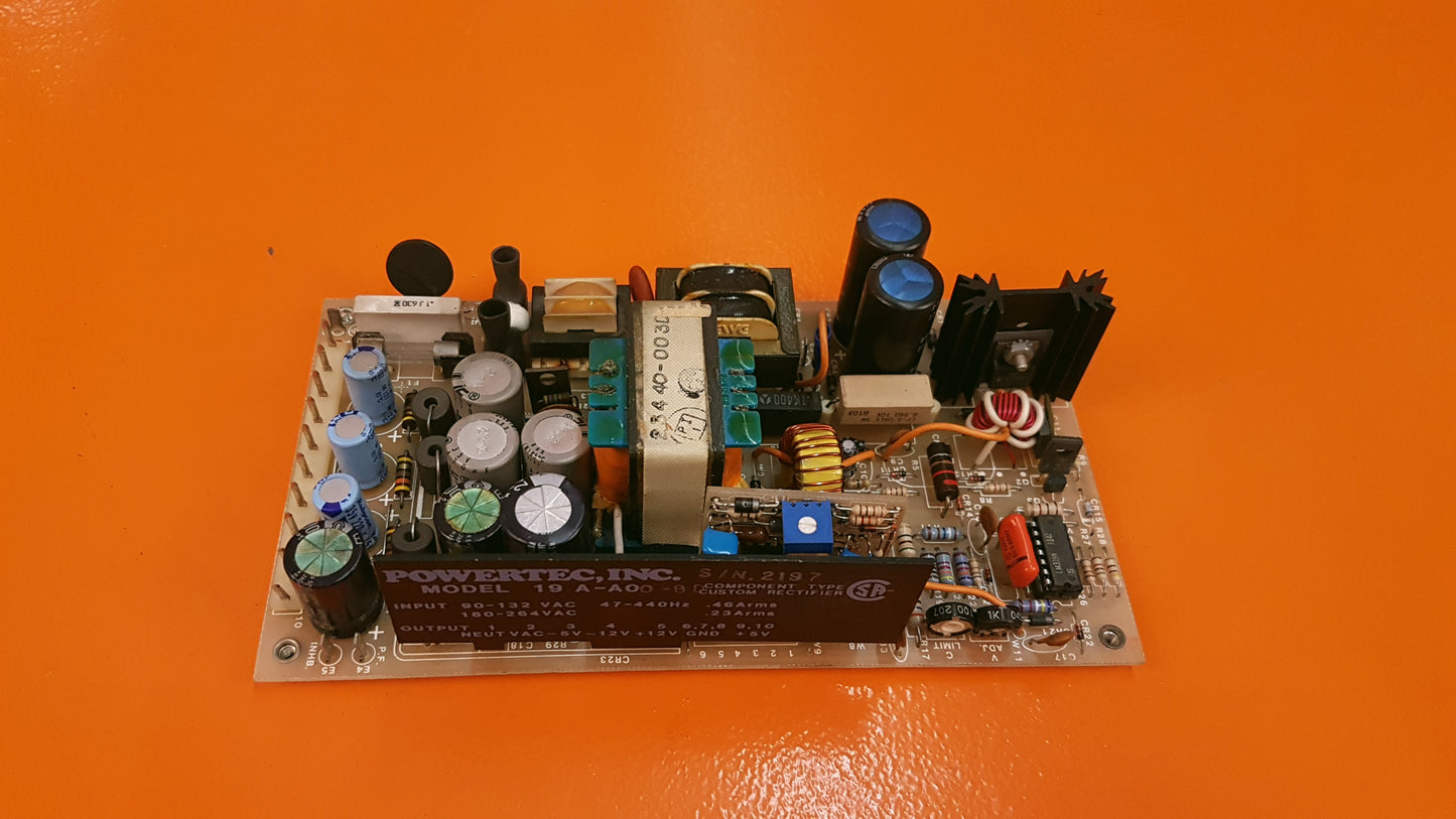 19A-A00-BD Powertec Switching Mode Power Supply PCB Assy (SMPS)