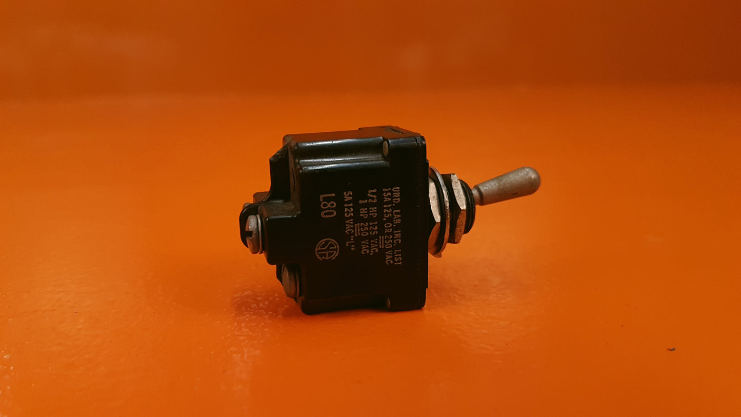 MS24524-22 Honeywell Sealed Toggle Switch