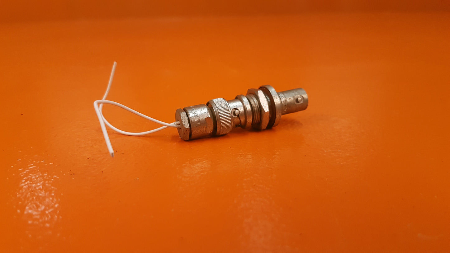 UG-492A/U Amphenol Pressurized Straight Bulkhead BNC Jack to Jack Adapter