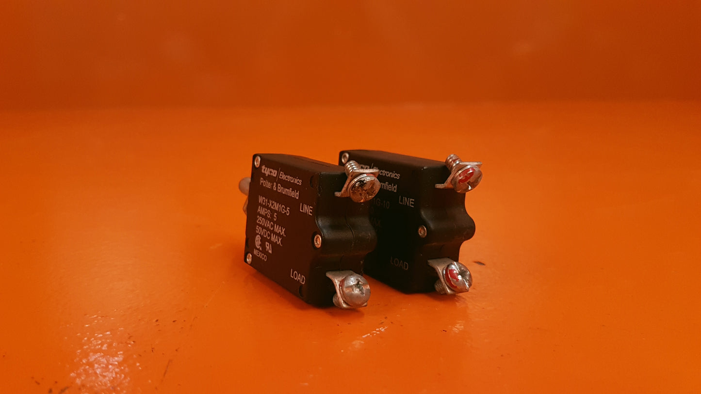 W31-X2M1G-5 Tyco Electronics Switch Circuit Breaker Kit