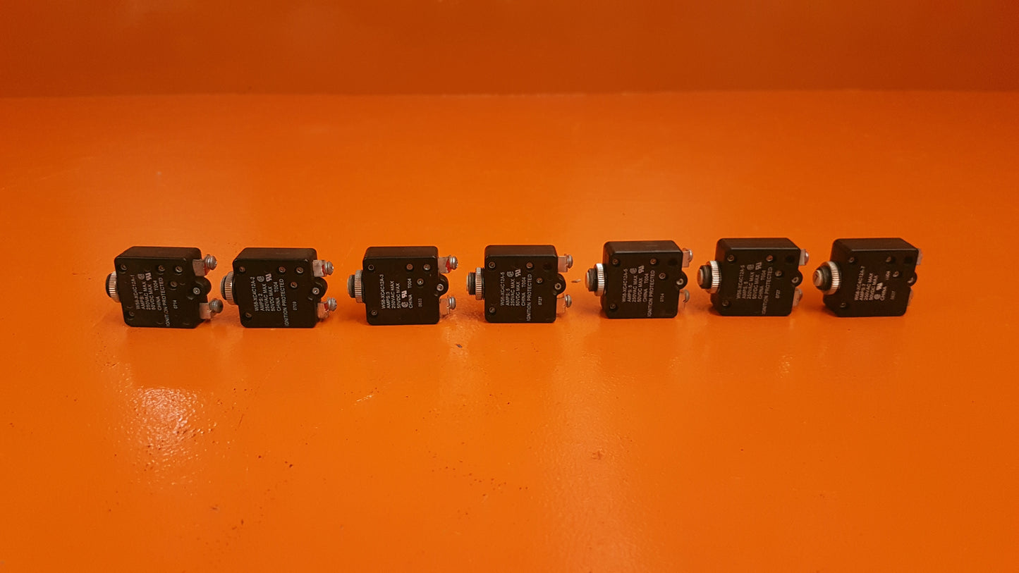 W58-XC4C12A-7 Potter &amp; Brumfield Push to Reset Thermal Circuit Breaker Kit