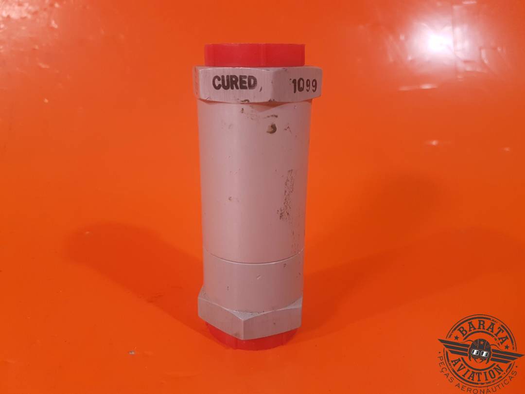 869A-12BB-54 Válvula de retención de combustible - 600 PSI - Nueva excedente