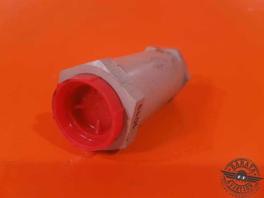869A-12BB-54 Válvula de retención de combustible - 600 PSI - Nueva excedente