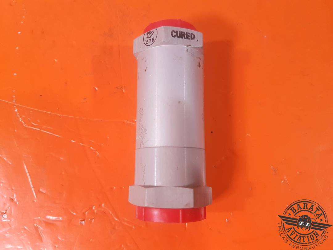 869A-12BB-54 Válvula de retención de combustible - 600 PSI - Nueva excedente