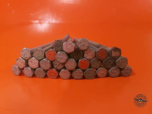 AN4-35 Paquete de 30 pernos con cabeza/vástago perforado - Nuevo excedente