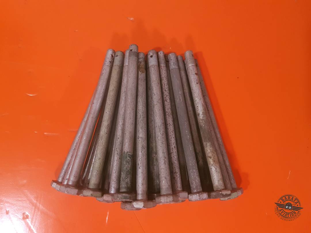 AN4-35 Paquete de 30 pernos con cabeza/vástago perforado - Nuevo excedente