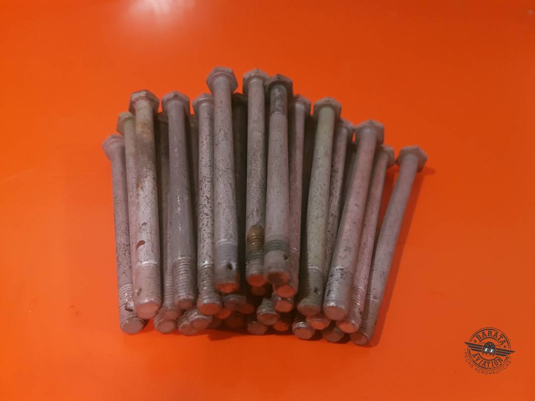 AN4-35 Paquete de 30 pernos con cabeza/vástago perforado - Nuevo excedente