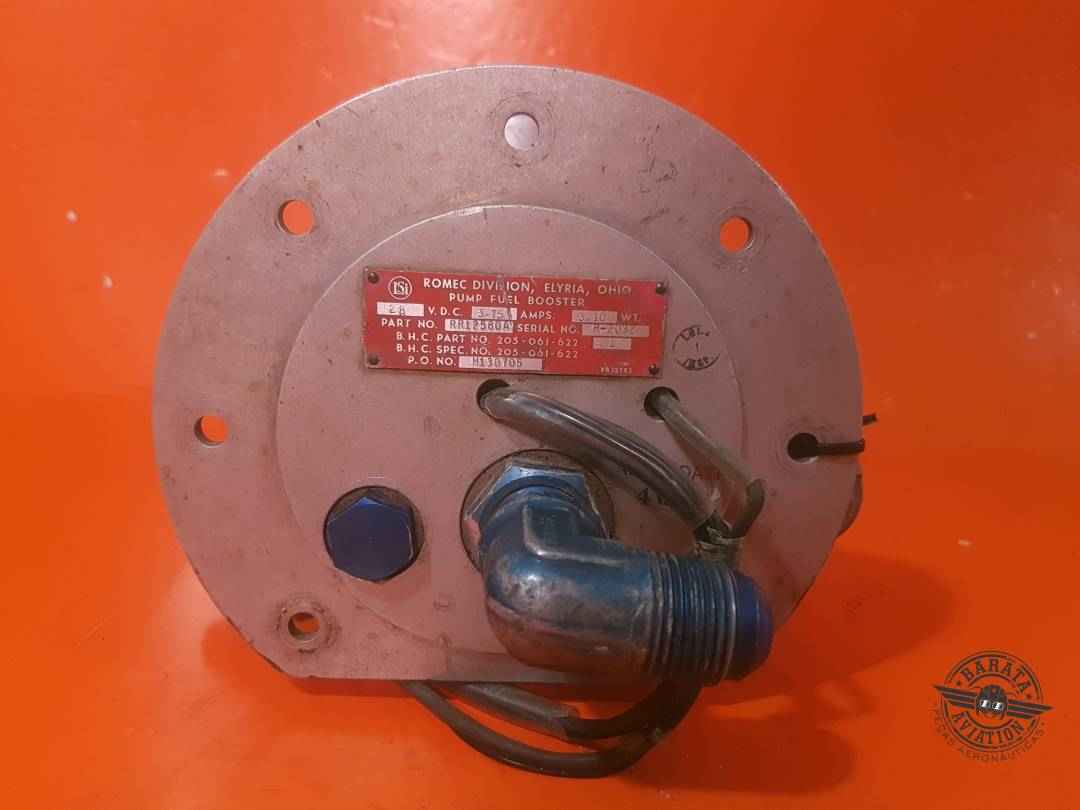 RR12580A Romec Pump Fuel Booster Assy  28 VDC - 3,75 Amps
