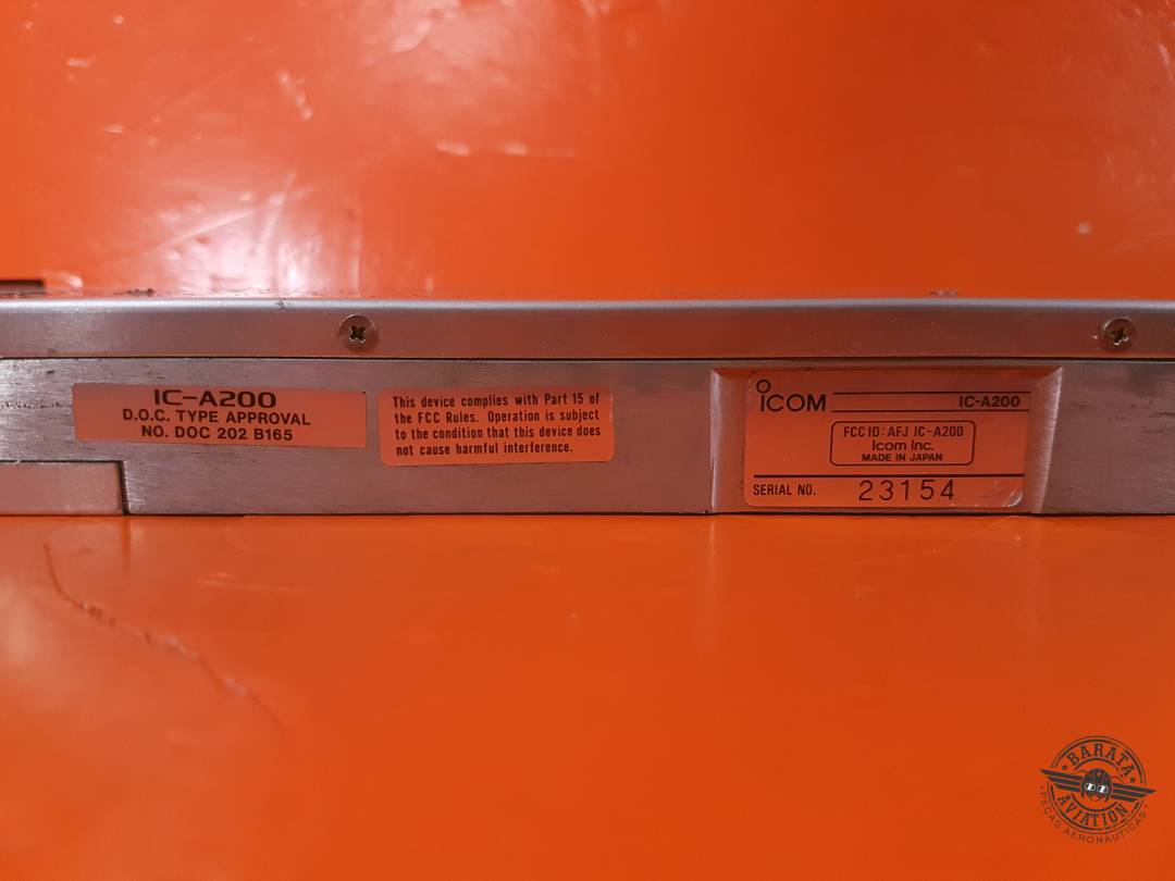 IC-A200 ICOM VHF Transceiver Radio - w/ mount tray