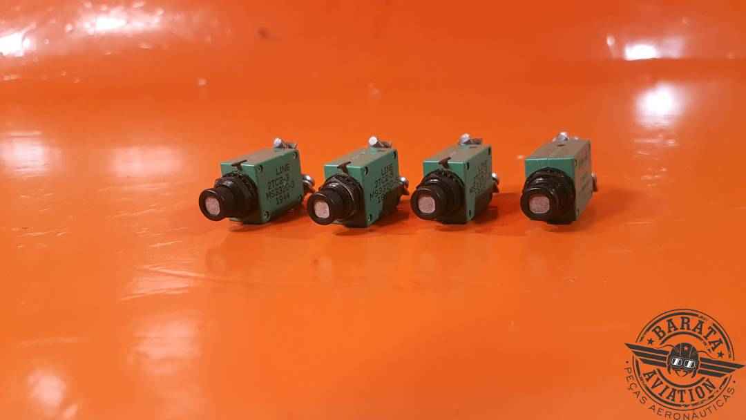 Klixon Set of 4 Circuit Breakers