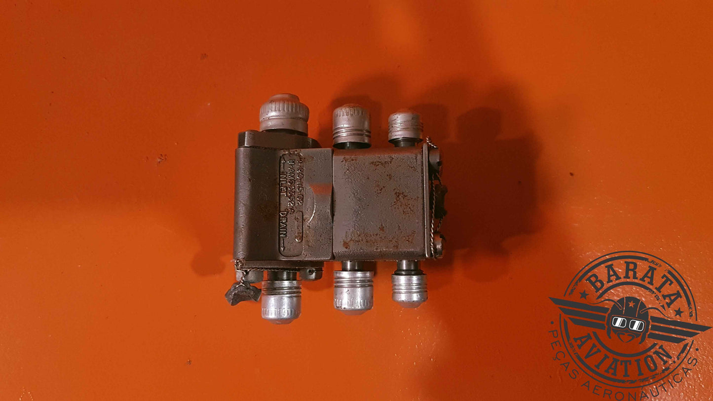 1-180-115-02   Bell Helicopter Fuel Flow Divider Valve