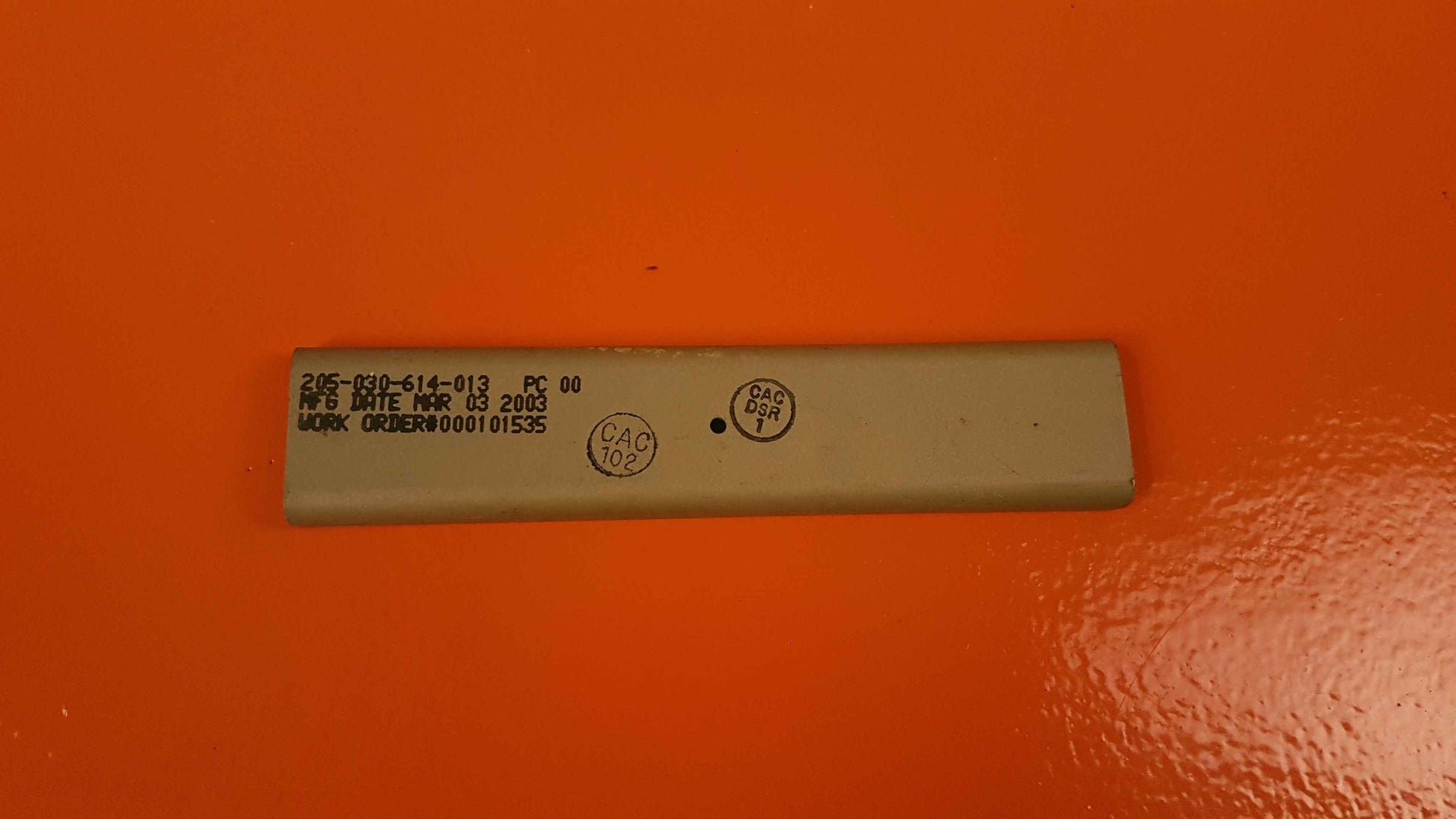 205-030-614-013 FAB Plate Assy Channel