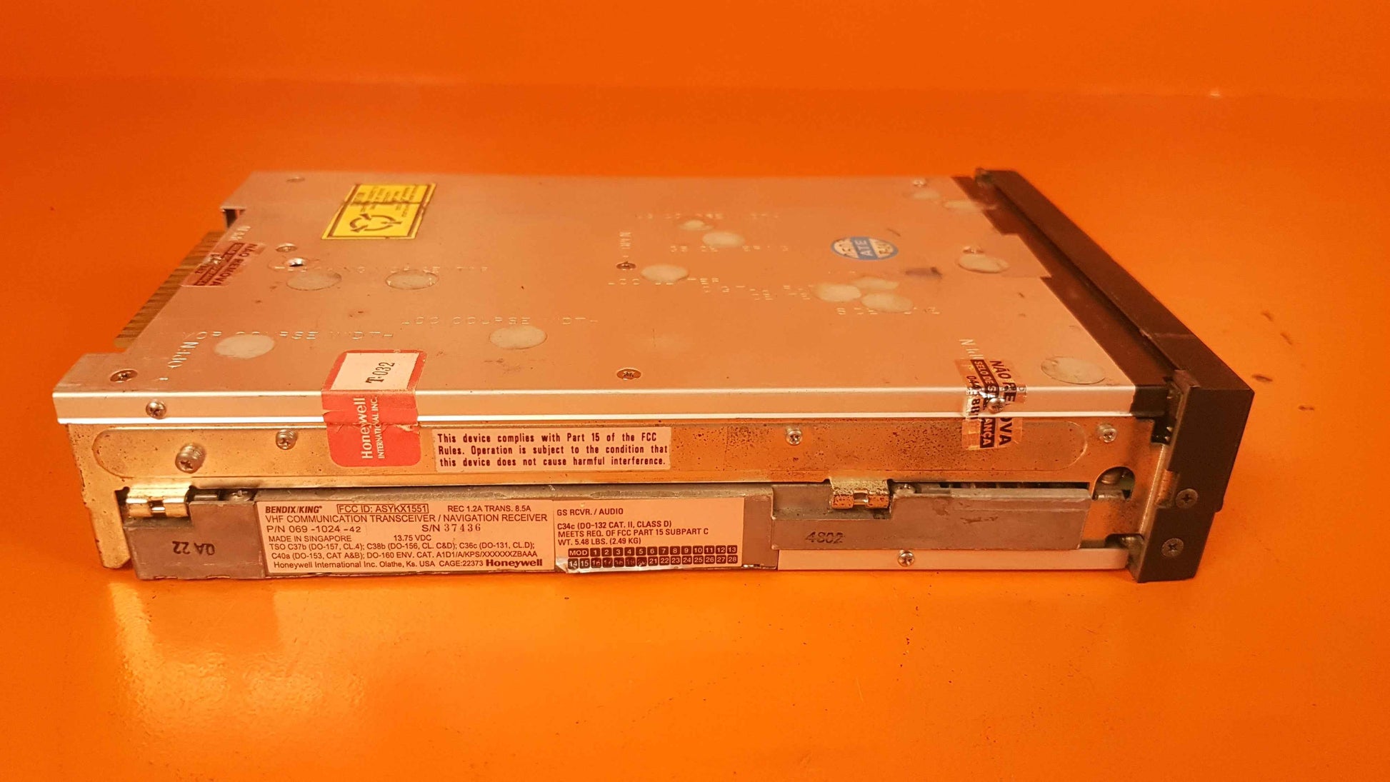 069-1024-42 Bendix King KX 155 Radio NAV/COMM