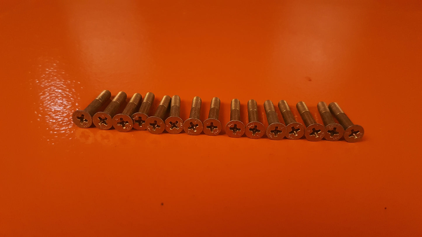 Flat Head Phillips Screw Kit - w/ 15 units
