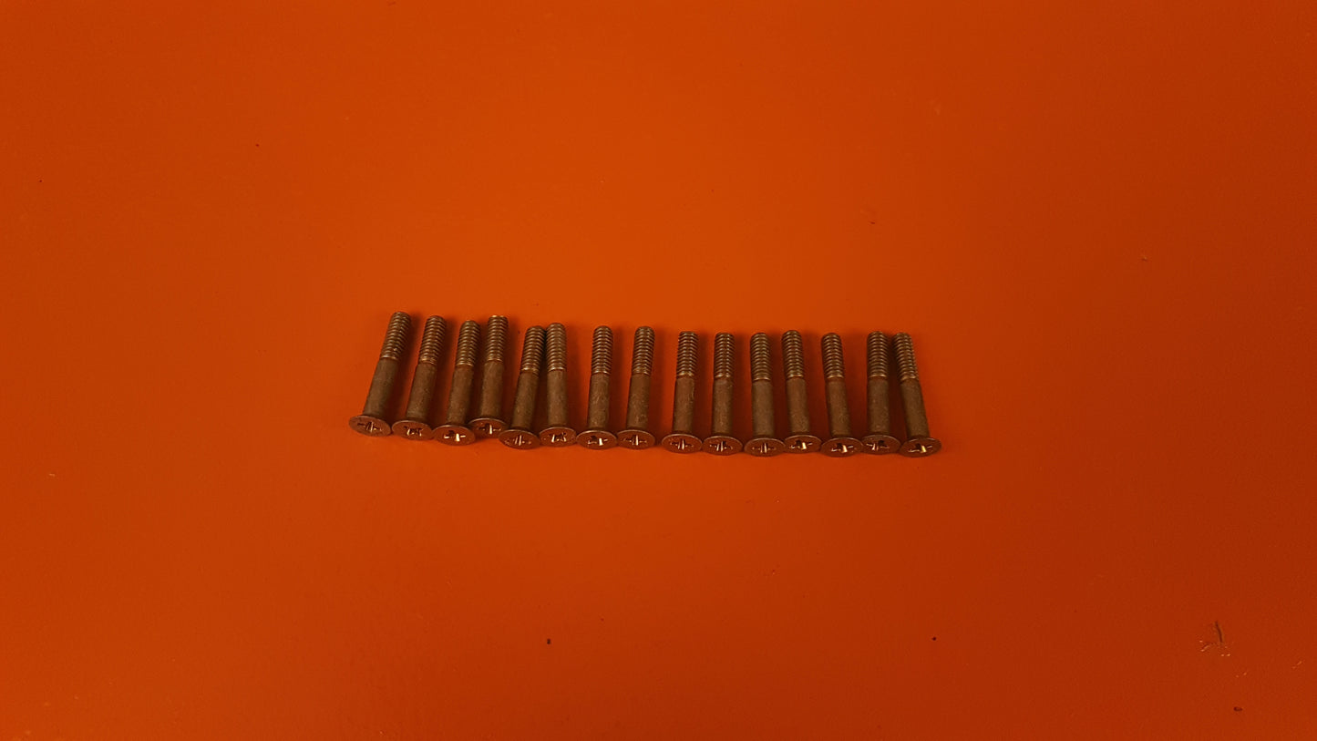 Flat Head Phillips Screw Kit - w/ 15 units