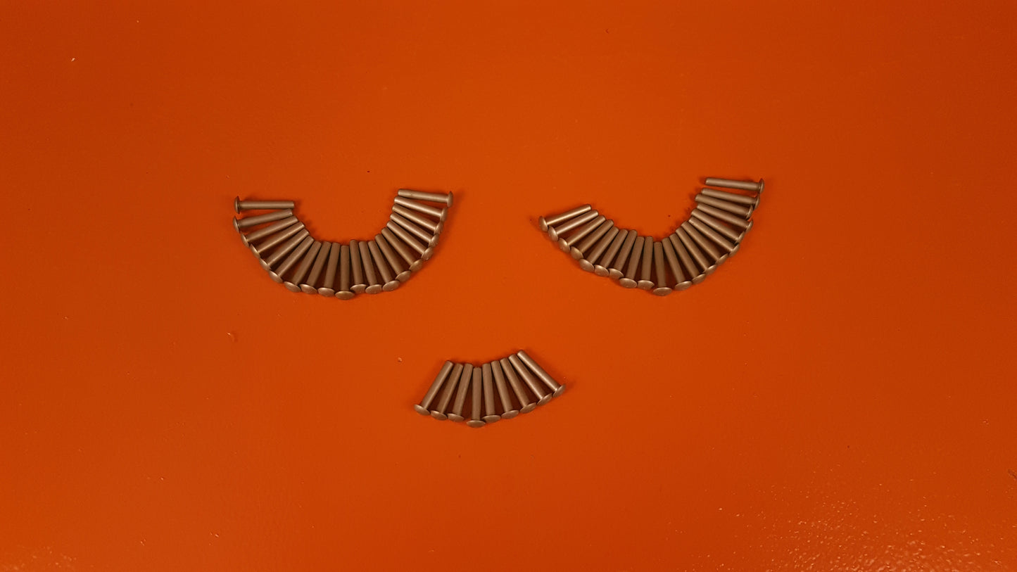 AN470A-4-12 Solid Aluminum Rivets Kit - w/ 49 units.