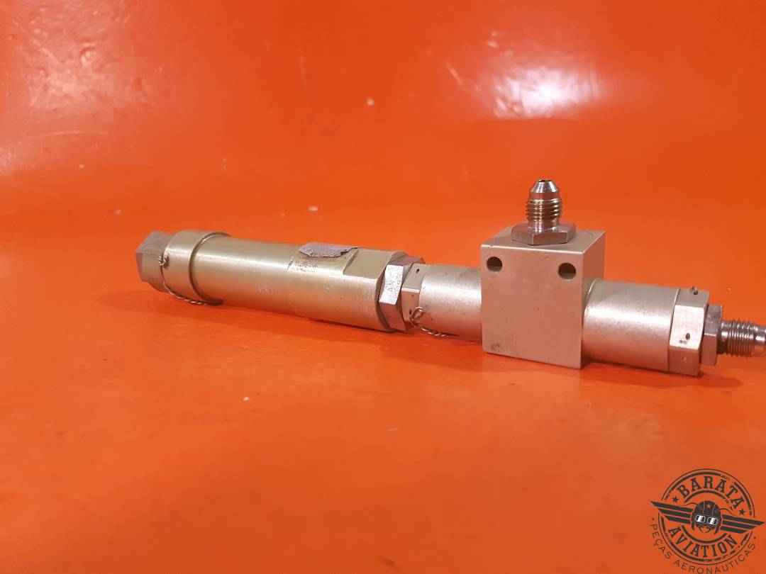 2380114-1 Gates Learjet Valve Assy - Hydraulic Shuttle 3000 PSI - 275º F