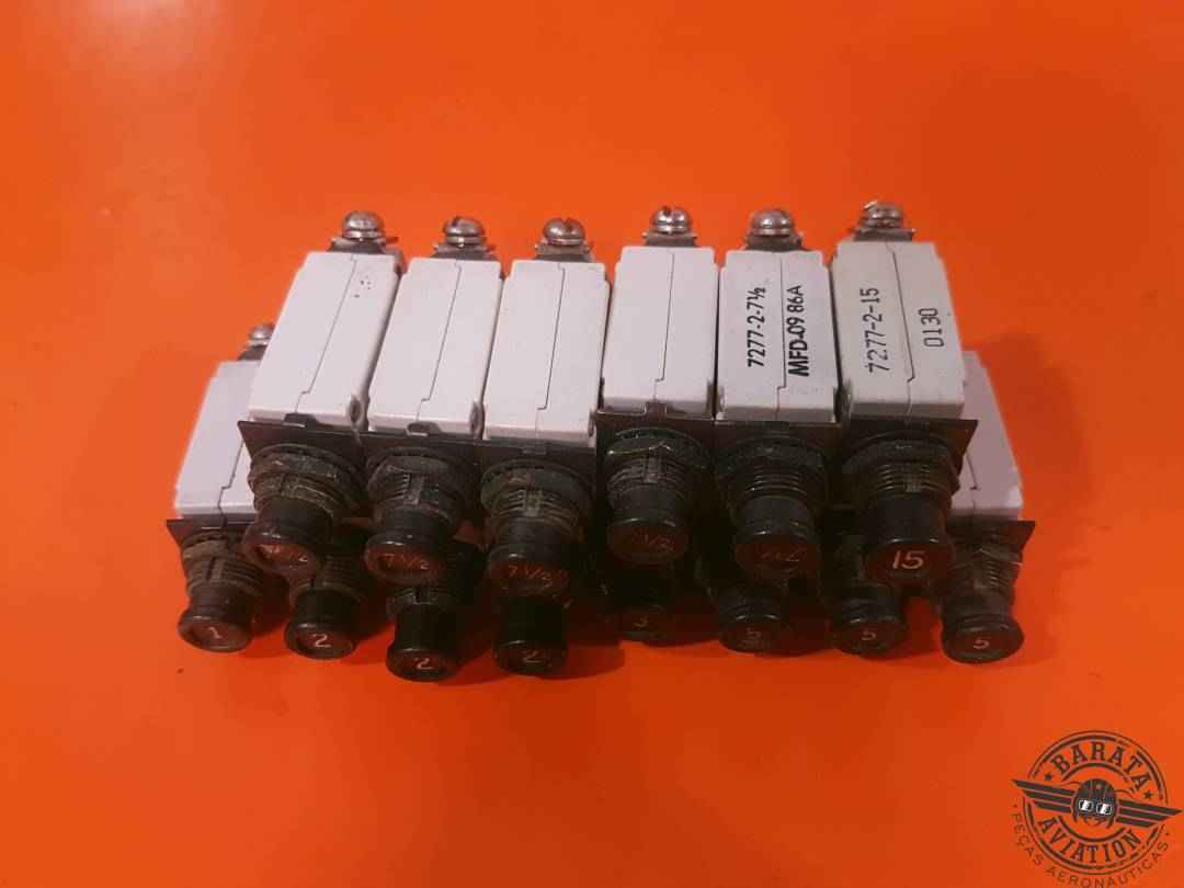 Klixon - Pack With 14 Circuit Breakers